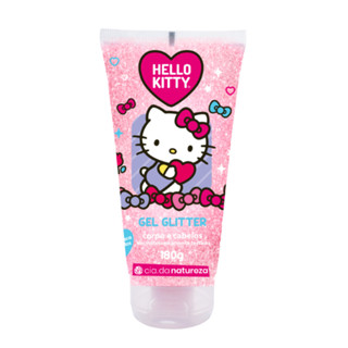 Hello Kitty Gel Glitter Corpo e Cabelos 180g em Oferta na Shopee
