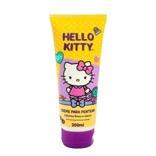 Hello Kitty Creme para Pentear Cabelos Finos e Claros 200ml em Oferta na Shopee