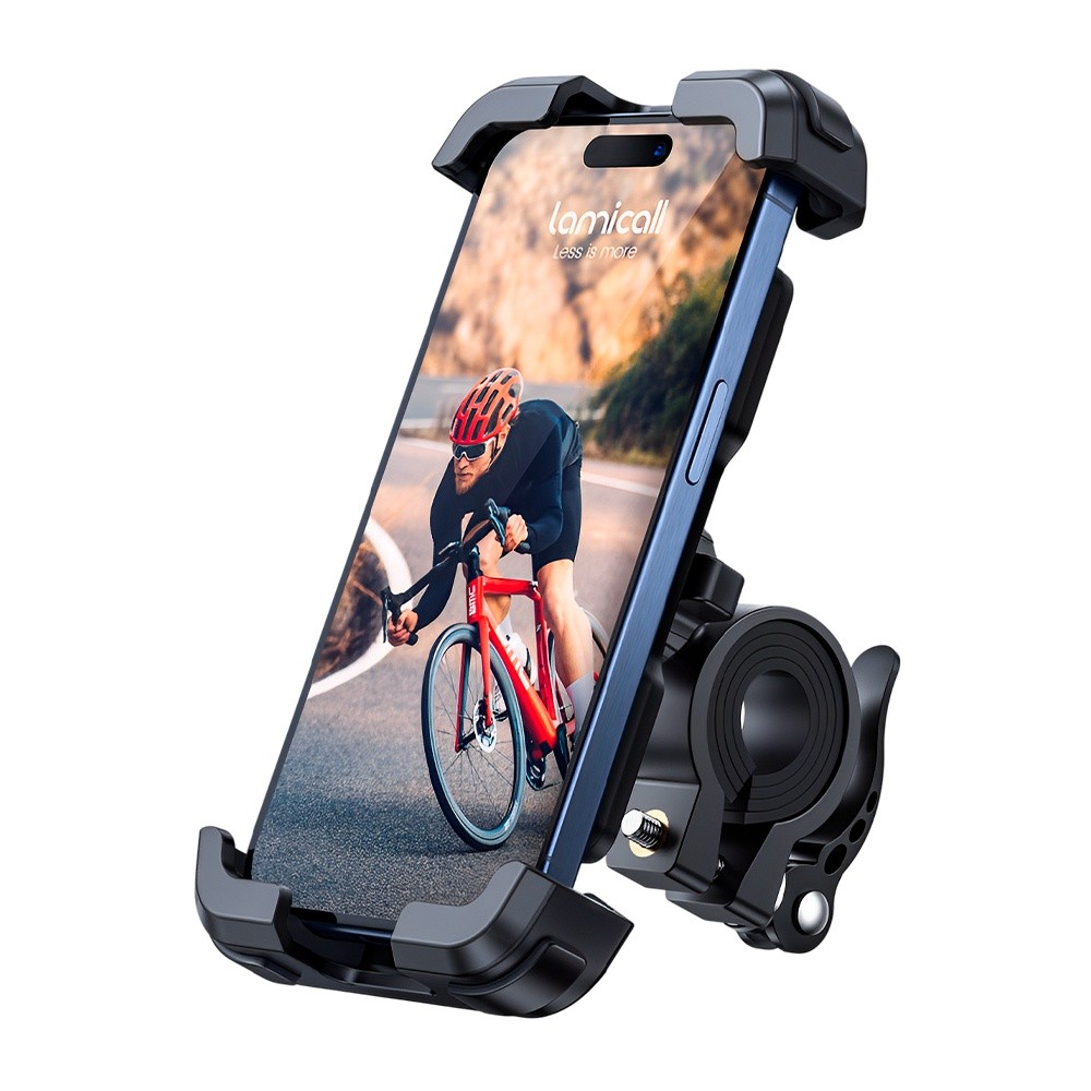 Suporte Guidão Ajustável Lamicall Bp03 pra celular Preto em Oferta na Shopee