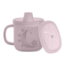 Copo Silicone Alça Dupla Life NT3 10oz Criança/Bebê Rosa
