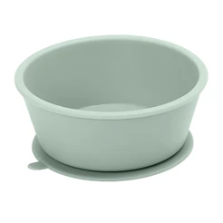 Tigela de Silicone Life NT-26 Redonda p/Bebê Verde