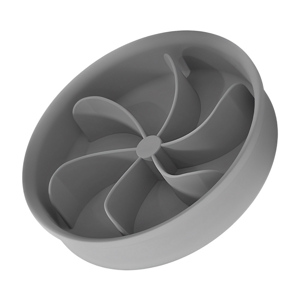 Comedouro Silicone Pet Life NT-14 para Cães Gatos Cinza em Oferta na Shopee