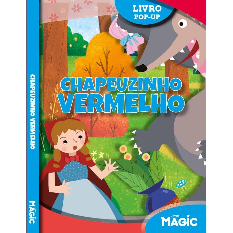 Livro Pop-Up 360 - Chapeuzinho Vermelho