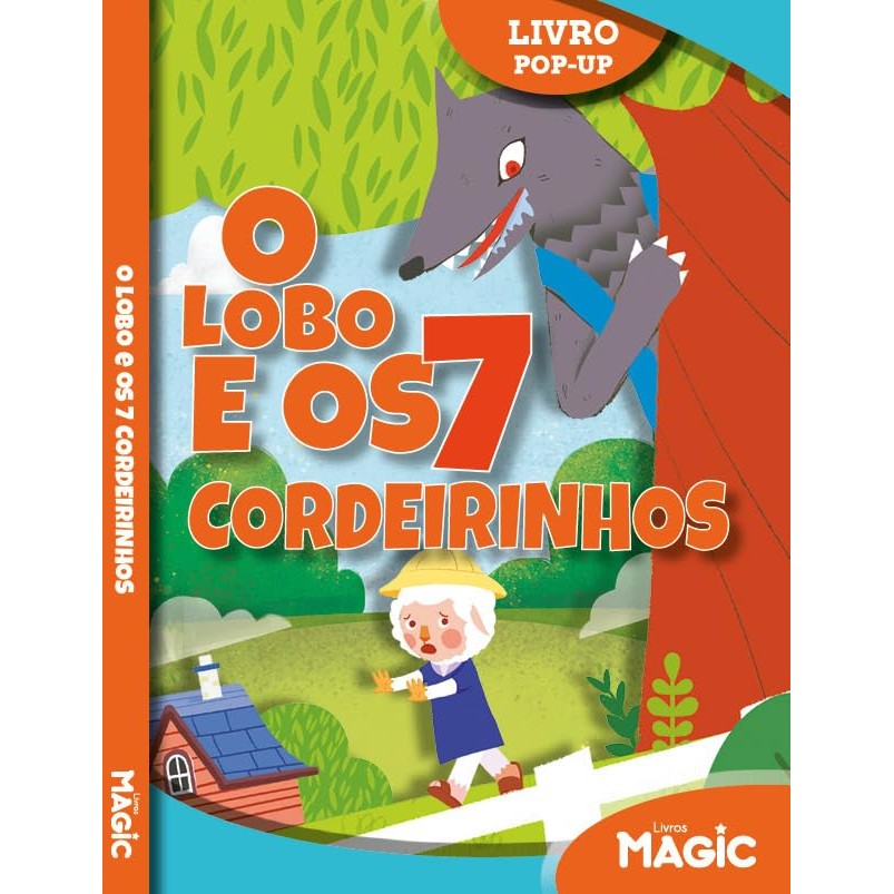 Livro Pop-Up 360 - O Lobo E Os 7 Cordeirinhos