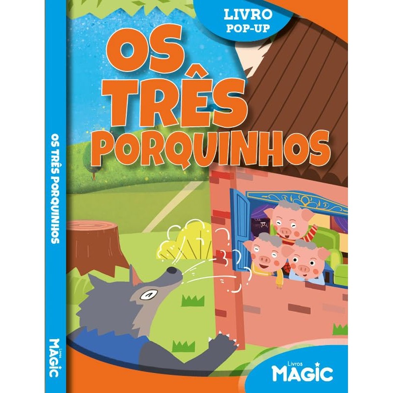 Livro Pop-Up 360 - Tres Porquinhos