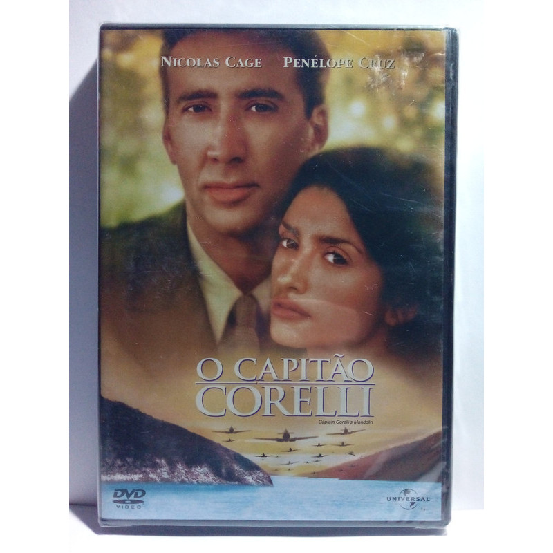Dvd O Capitão Corelli - Nicolas Cage - Lacrado - Ag25