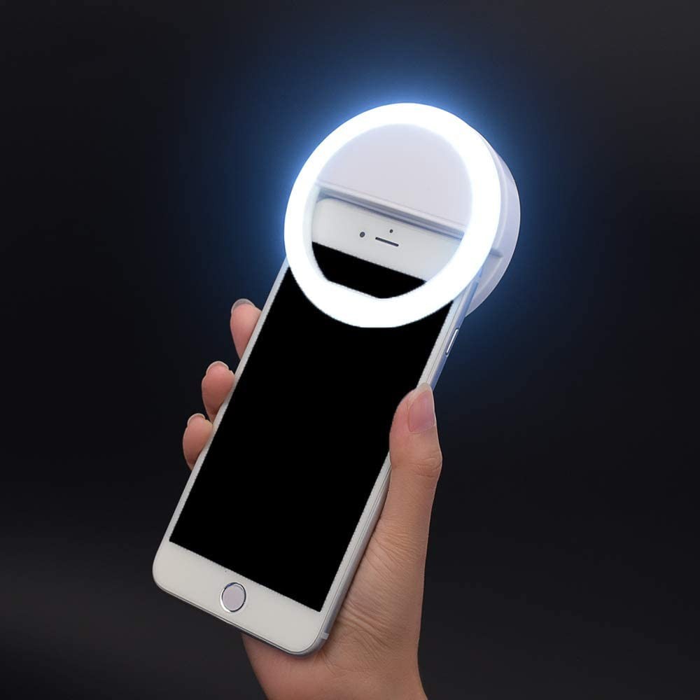 Mini Ring Light para Celular (Selfie Light Clip)