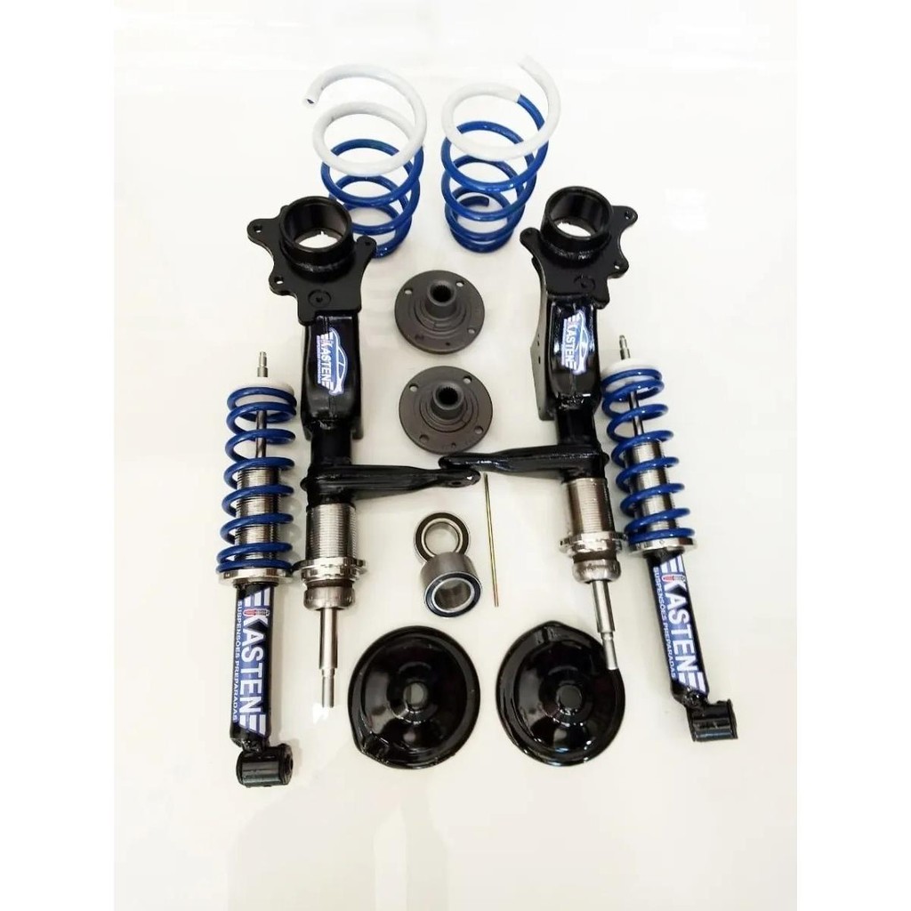 Kit Suspensão Rosca Regulável Gol G4 Roda 15
