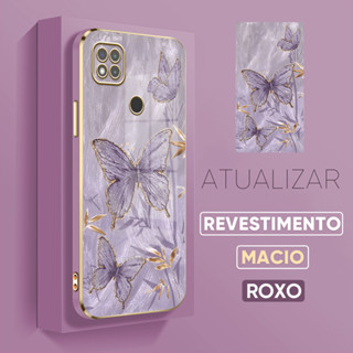 Capinha Para Xiaomi Redmi 9C 10A Macia Celular De Borboleta 1657 DD em Oferta na Shopee
