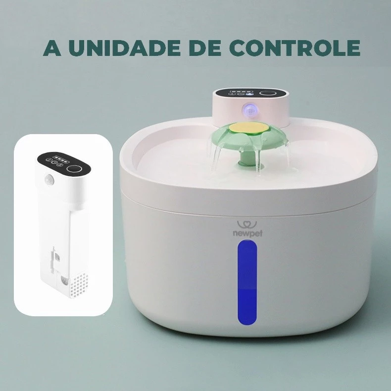 Bebedouro Newpet Fonte de Água Elevado Automático para Cachorro — foto 4
