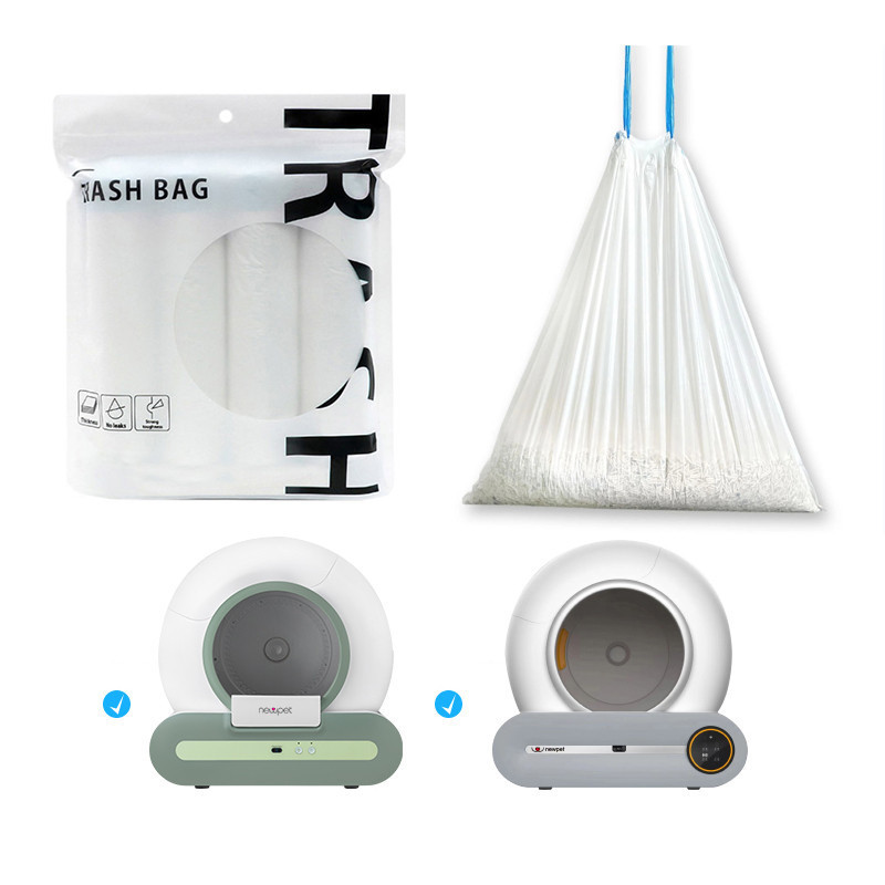 4 rolos Saco de Lixo para Gato Saco de Lixo Espessado para Gato Saco de Limpeza para Animal de Estimação Saco de Lixo em Oferta na Shopee