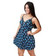 Camisola Feminina de Poliéster Estampada Adulto Pijama Feminino Sexy Camisola Vestido de Dormir