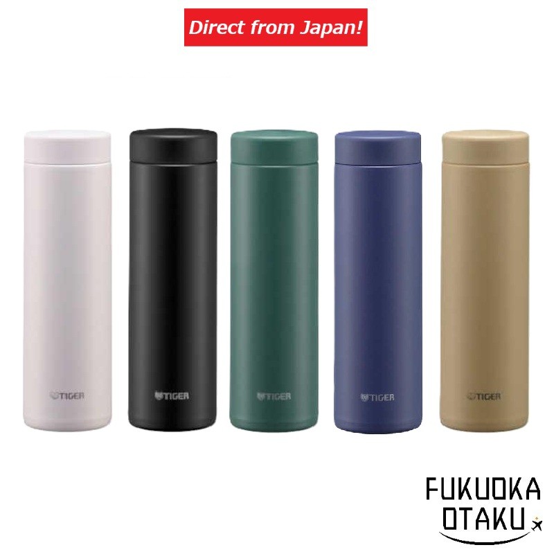 Garrafa TIGER Térmica Inox MMZ-W501 500ml Quente e Frio 5 Cores【Direto do Japão】