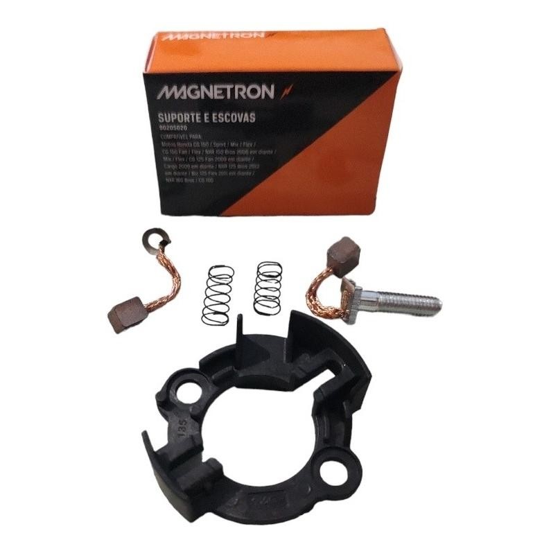 Escova Motor De Arranque Partida Honda Biz 125 Ex 2017 2018
