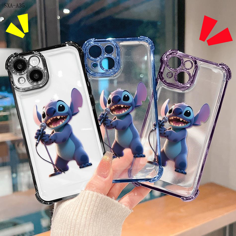 Capa Para Samsung Galaxy A35 A34 A32 A31 A30 A25 A23 A22 A21S A50 A30S A51 A52 A52S A53 4G 5G Capinha Silicone 0239 FS