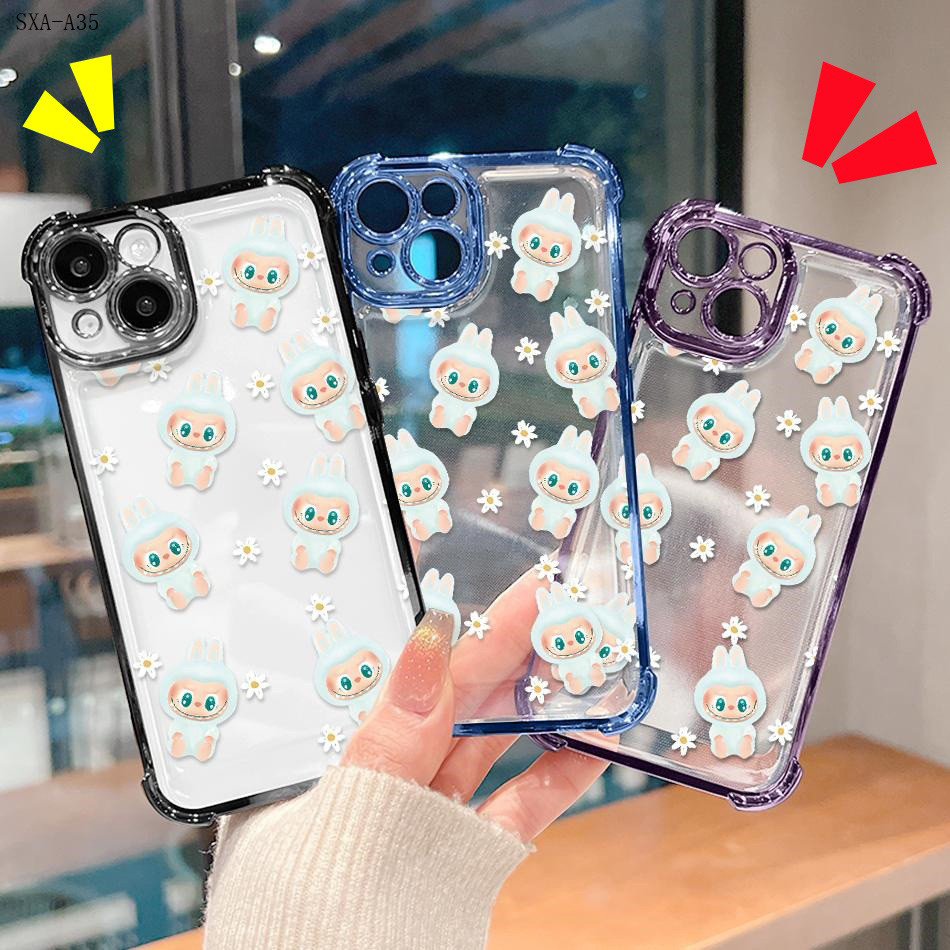 Capa Para Samsung Galaxy A35 A34 A32 A31 A30 A25 A23 A22 A21S A50 A30S A51 A52 A52S A53 4G 5G Capinha Silicone 0247 FS