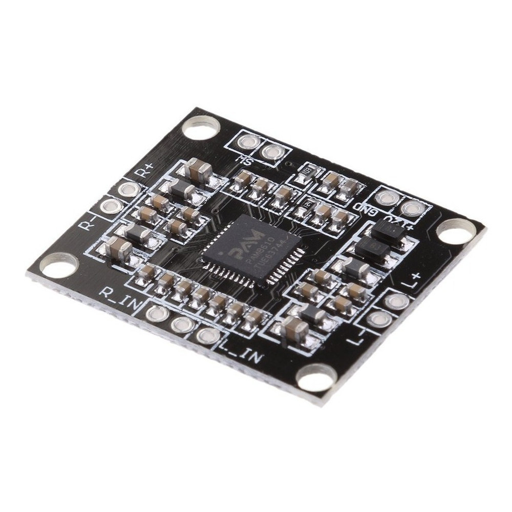 5 Pcs - Mini Amplificador Stereo Digital Pam8610 2 X 15w - Amplificador Pam8610 Original