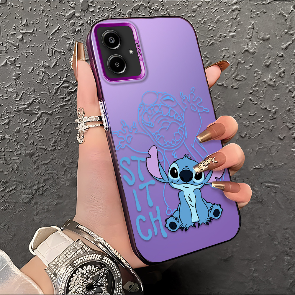 Capa Para Samsung Galaxy A06 Capinha De Silicone Anti choque roxo Celular verde estampada casal criativa Case CY2742 em Oferta na Shopee