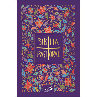 Bíblia Pastoral - Floral - Capa Cristal em Oferta na Shopee