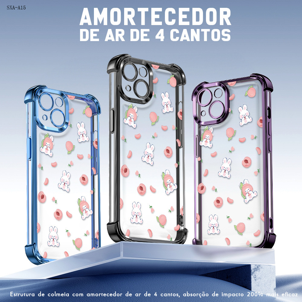 Capa Para Samsung Galaxy A15 A14 A16 A13 A12 A07 A06 A05 A06 A05S A04E A03 A03S A02S A10S Core 4G 5G Capinha De SJ0146