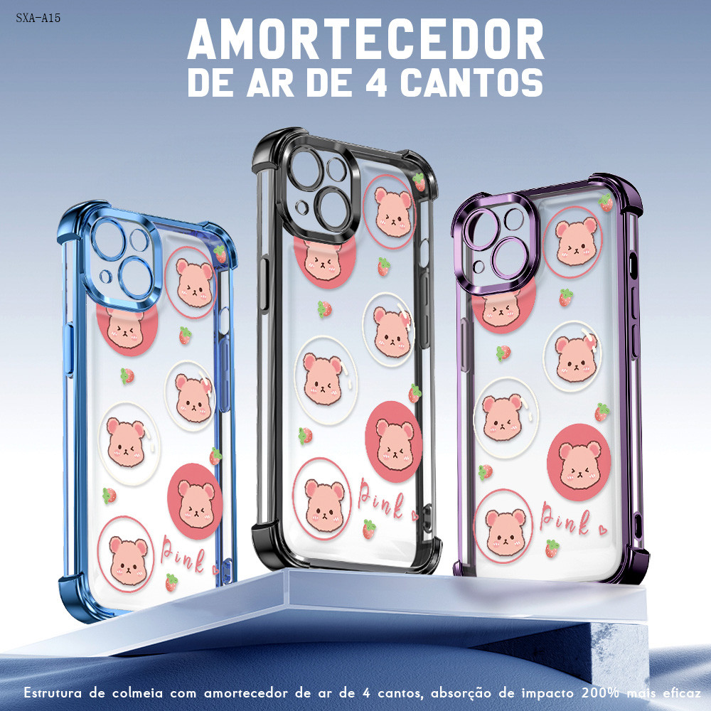 Capa Para Samsung Galaxy A15 A14 A16 A13 A12 A07 A06 A05 A06 A05S A04E A03 A03S A02S A10S Core 4G 5G Capinha De SJ0153