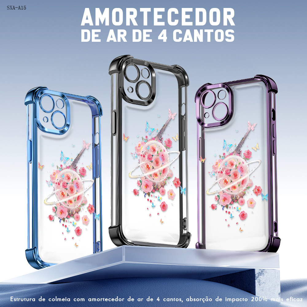 Capa Para Samsung Galaxy A15 A14 A16 A13 A12 A07 A06 A05 A06 A05S A04E A03 A03S A02S A10S Core 4G 5G Capinha De SJ0156