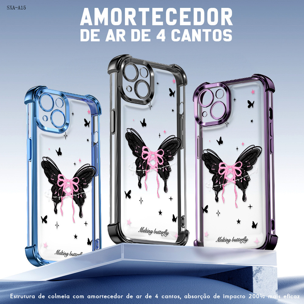 Capa Para Samsung Galaxy A15 A14 A16 A13 A12 A07 A06 A05 A06 A05S A04E A03 A03S A02S A10S Core 4G 5G Capinha De SJ0164