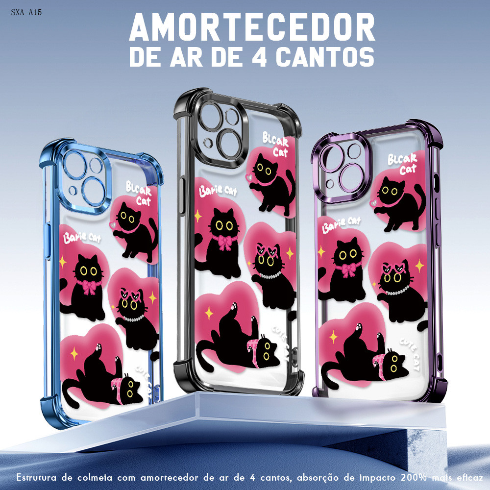 Capa Para Samsung Galaxy A15 A14 A16 A13 A12 A07 A06 A05 A06 A05S A04E A03 A03S A02S A10S Core 4G 5G Capinha De SJ0173