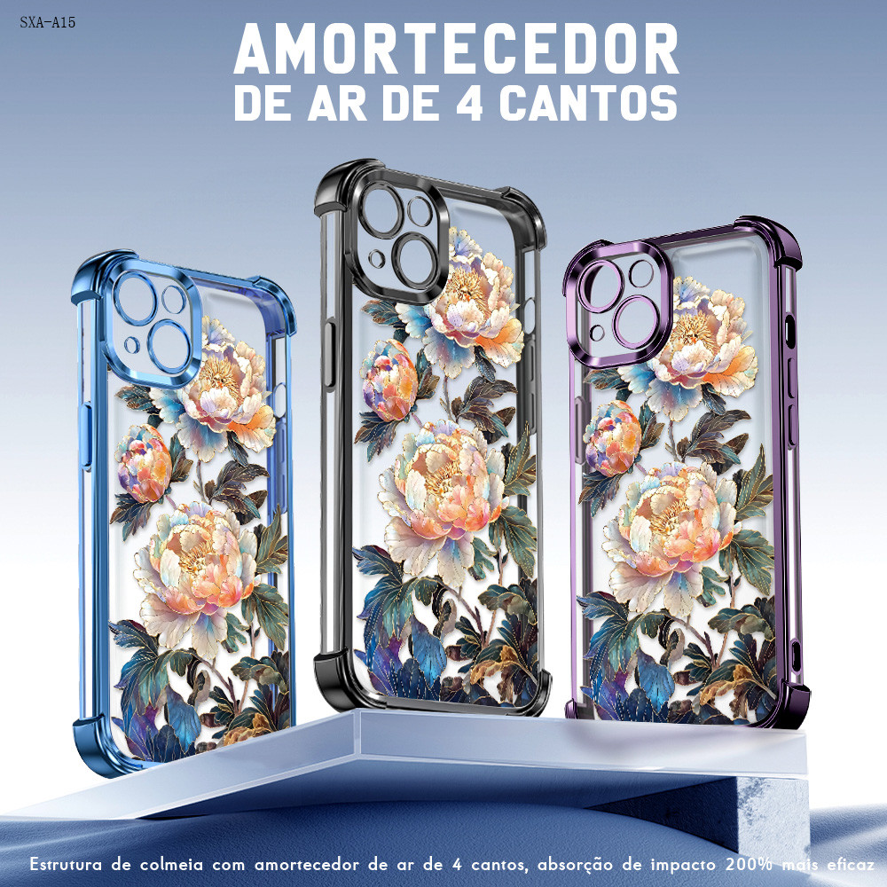 Capa Para Samsung Galaxy A15 A14 A16 A13 A12 A07 A06 A05 A06 A05S A04E A03 A03S A02S A10S Core 4G 5G Capinha De SJ0281