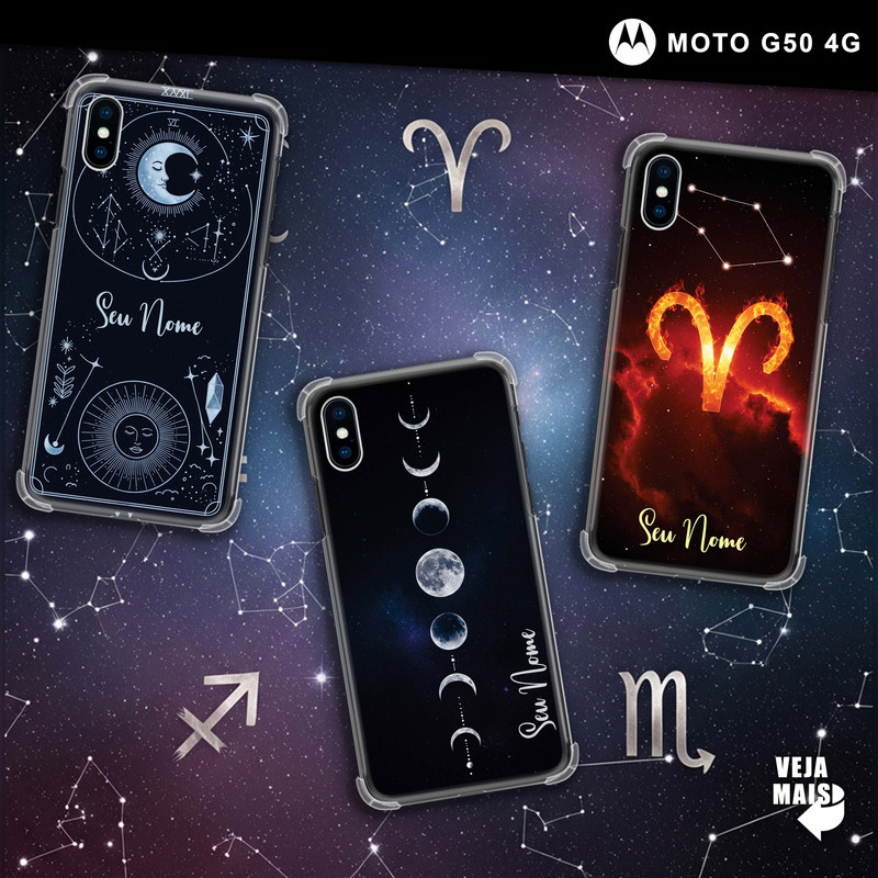 Capa Capinha - Motorola Moto G50 4G - Signos e Astrologia  Personalizado