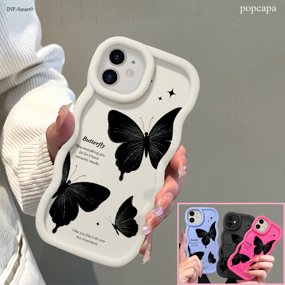 Capinha Para Infinix Smart 9 8 Pro Capa Silicone Macio Case MKL 0010 em Oferta na Shopee