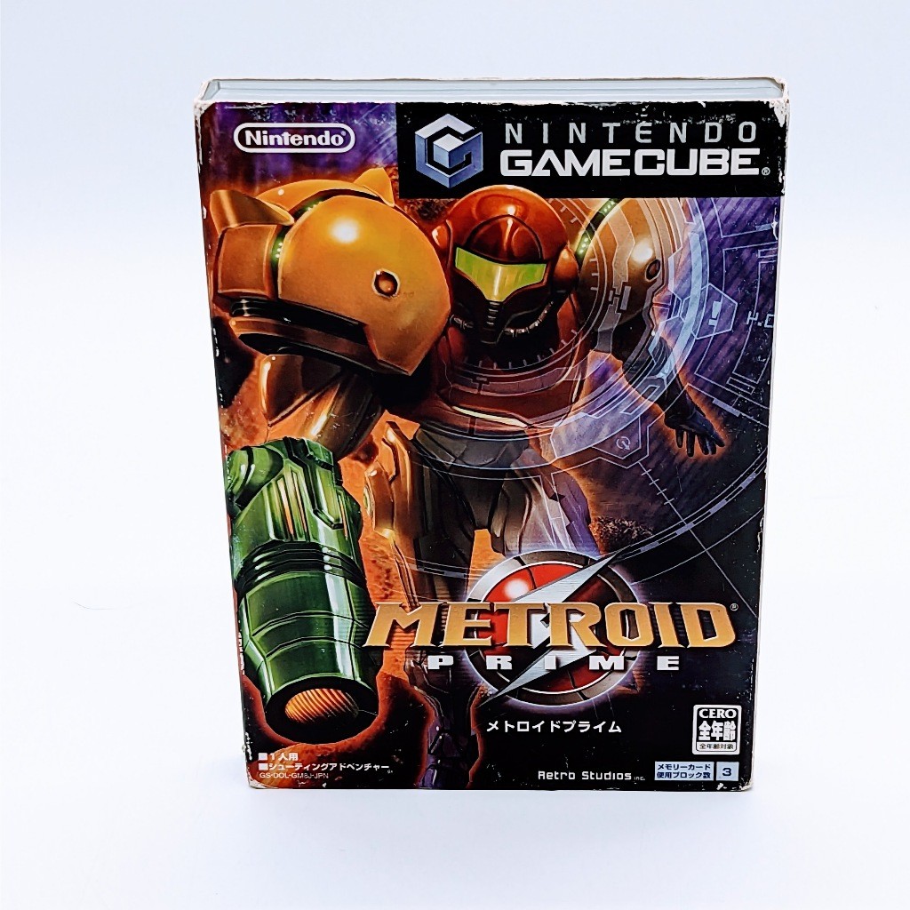 Nintendo Game Soft GameCube Metroid Prime Usado À Prova De Direto Do Japão