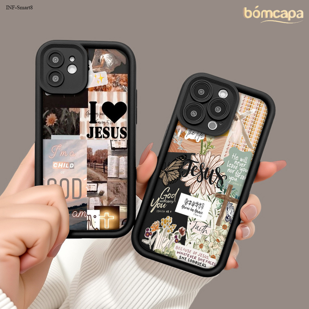 Capa Para Infinix Smart 10 9 8 7 6 Pro Capinha Macio Case 5687 BTY em Oferta na Shopee