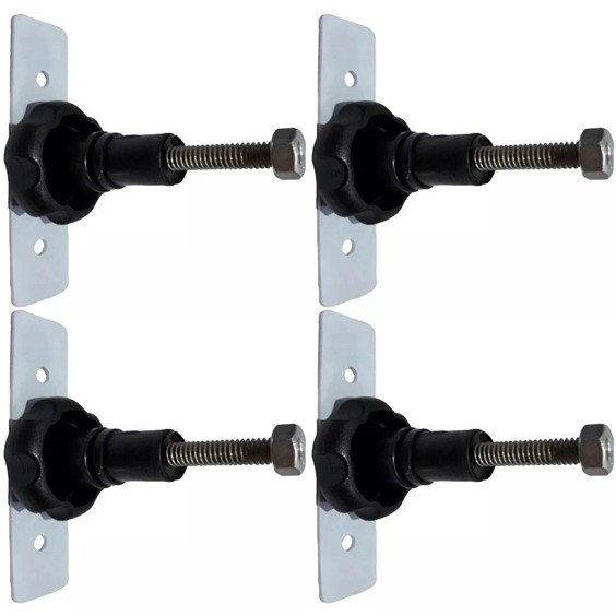 Manipulo Especial P/ Fixacao Por Perfuracao (bucha) Grade cerca Pet 4 Pcs - cskmap