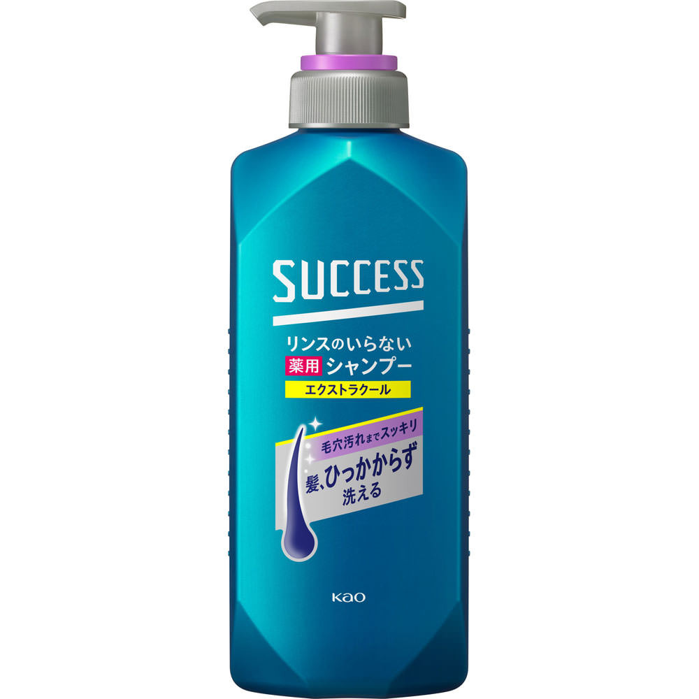 KAO Success Shampoo without rinseSmooth Wash Extra Cool Body 400ml (Quasi drug) Scalp shampoo/conditioner Scalp Care