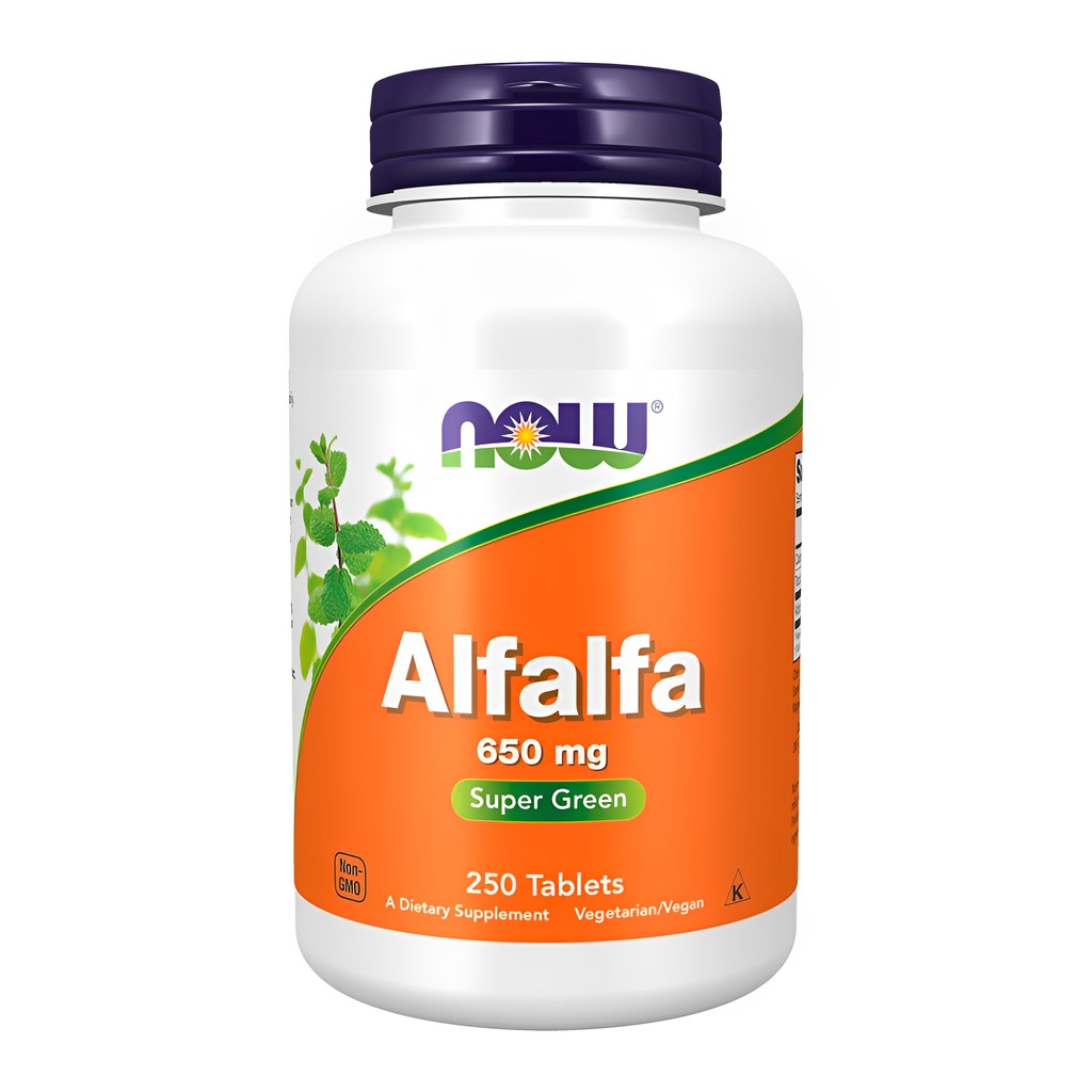 Alfafa 650mg Now Foods 250 Tablets Importado em Oferta na Shopee