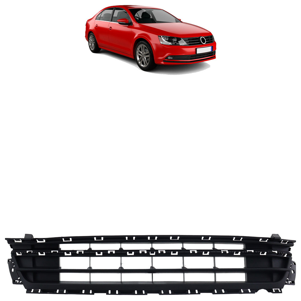 Grade Dianteira Jetta 2015 2016 2017 2018 Central Texturizado