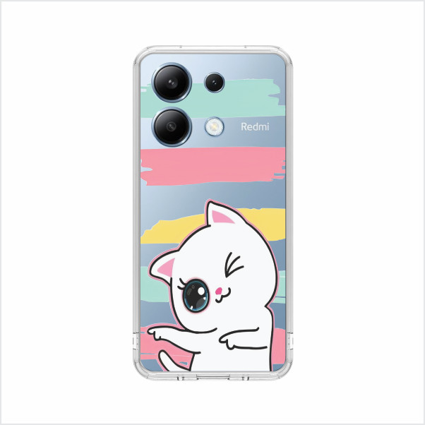 Capa Capinha Para Xiaomi Redmi Note 13 4G Personalizada - Gatinha 2
