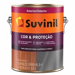 Esmalte Premium Acetinado Suvinil Cor e Proteção 3,6L
