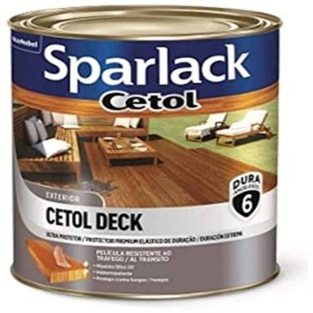 Verniz Cetol Semi Brilho Sparlack Deck 900ml