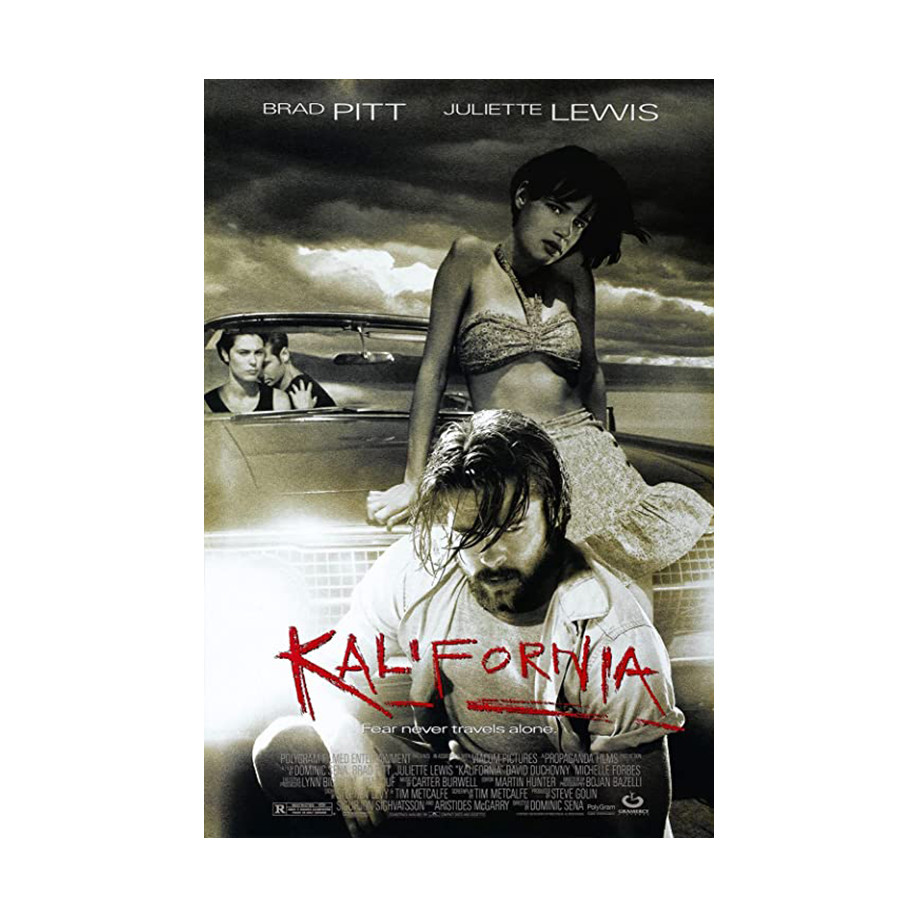 DVD Kalifornia: Uma Viagem ao Inferno