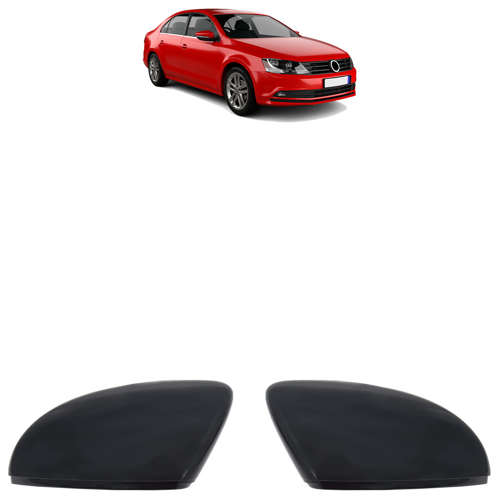 Par Capa Retrovisor Jetta 2011 2012 2013 2014 2015 2016 2017 2018 2019 Black Piano Liso em Oferta na Shopee