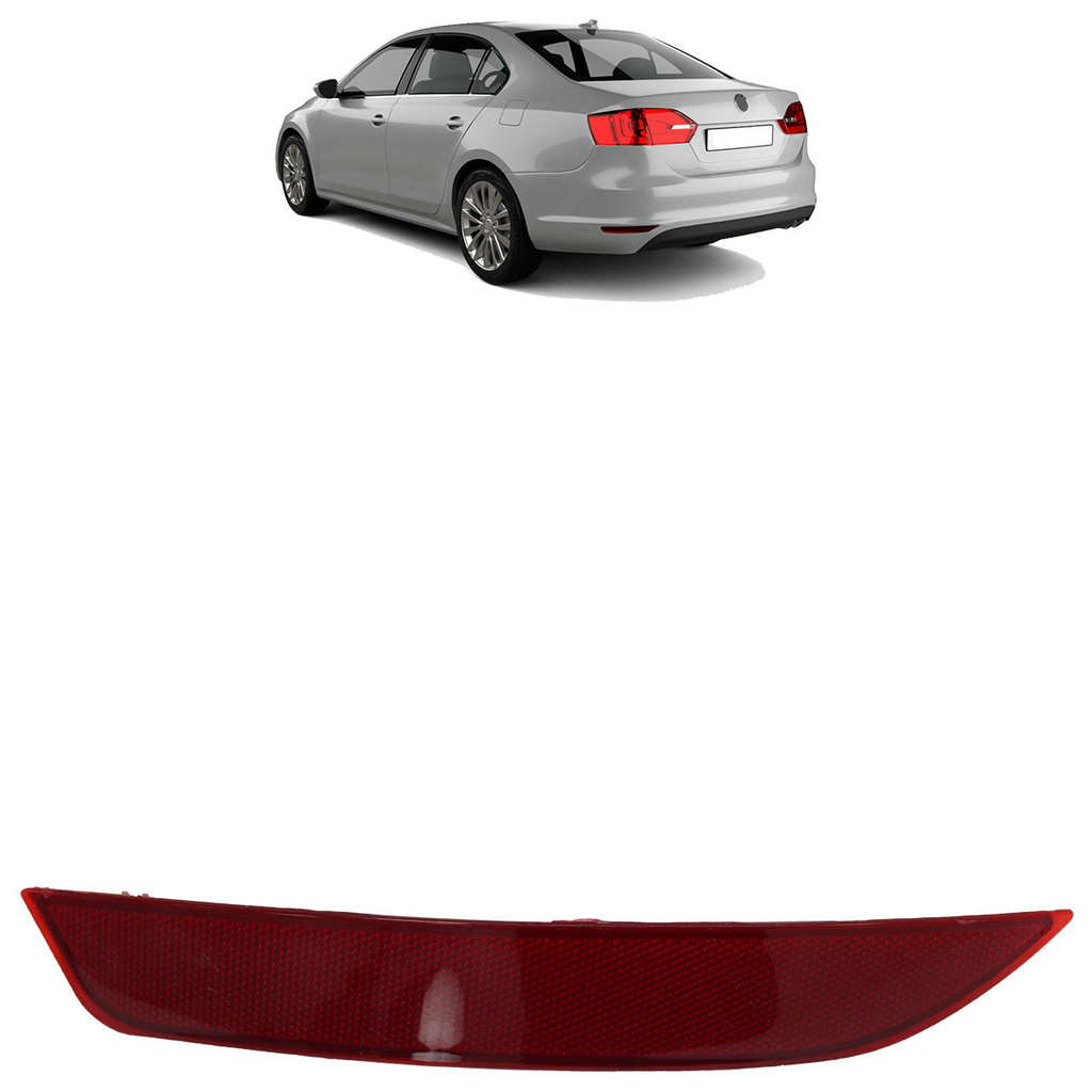 Refletor Parachoque Traseiro Jetta 2011 2012 2013 2014 Rubi em Oferta na Shopee