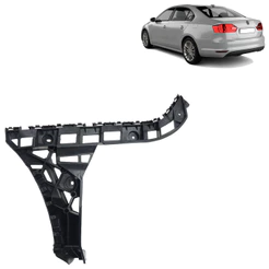 Suporte Parachoque Traseiro Jetta 2011 2012 2013 2014 2015 Preto
