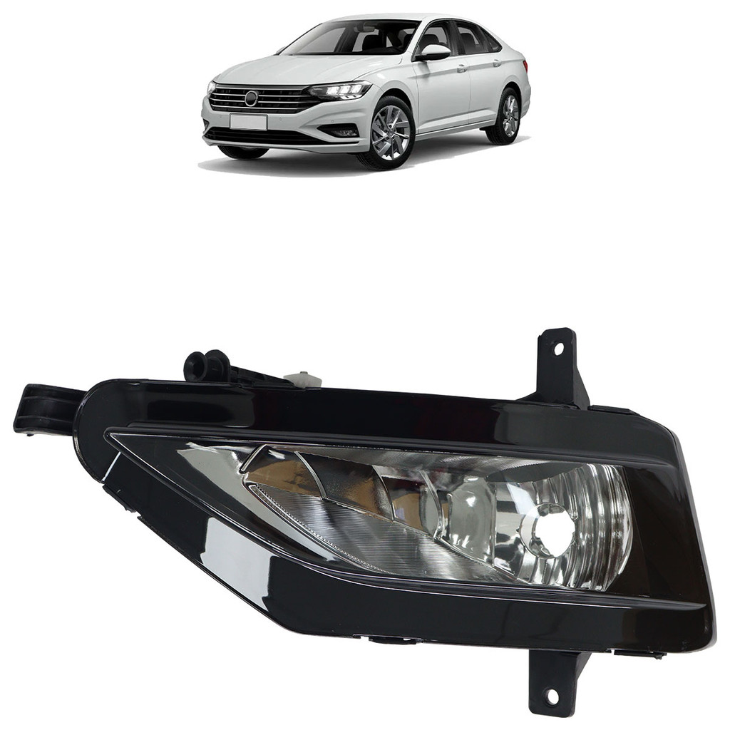 Farol Milha Jetta 2019 2020 2021 2022 Lente Lisa Acrílico em Oferta na Shopee