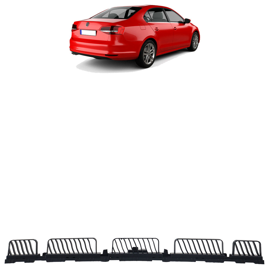 Suporte Parachoque Traseiro Jetta 2015 2016 2017 2018 Preto em Oferta na Shopee