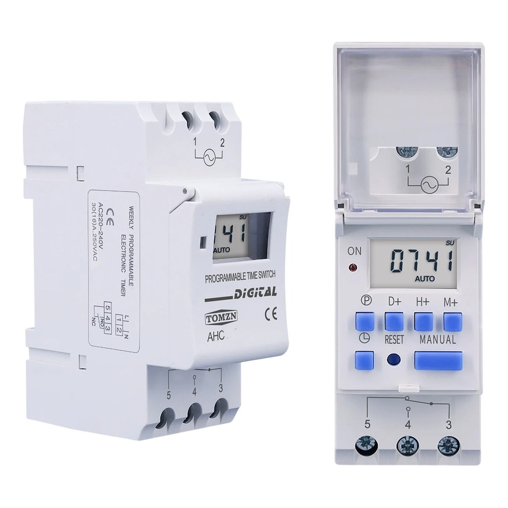 Timer Digital Temporizador 110v 30A 16 Programações + NF em Oferta na Shopee