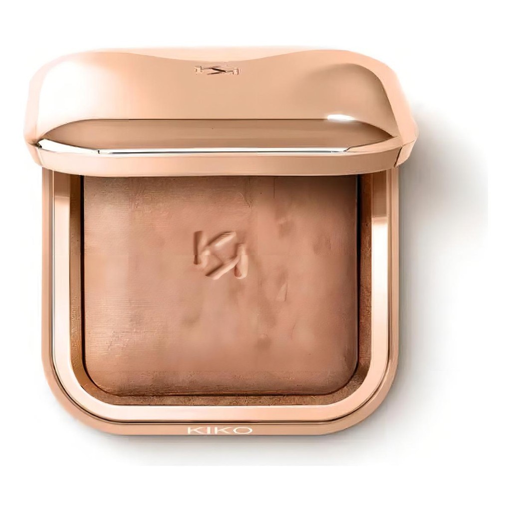 Iluminador Silky Glow Baked Bronzer Kiko Milano 01 Tom Da Ma