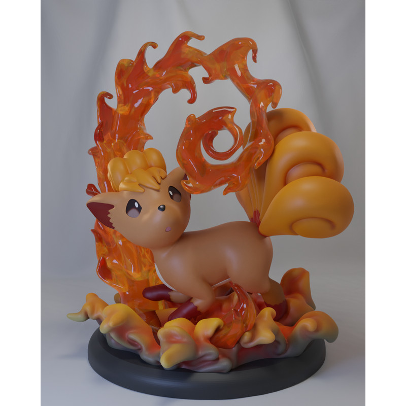 Pokémon - 37 - Vulpix  - Poke Crisis Studio - 35mm
