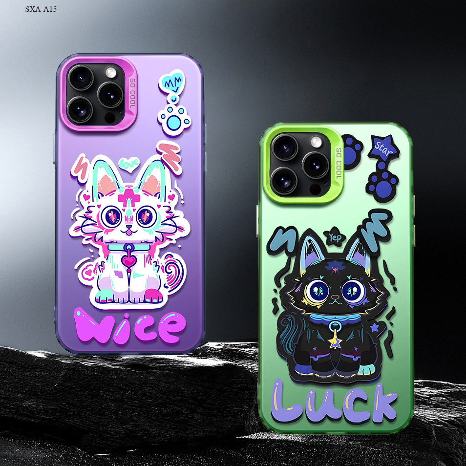 Capinha Para Samsung Galaxy A15 A14 A13 A12 A30 A20 A21S A22 A23 A24 A25 A50 A30S 4G 5G Capa De Celular 2989
